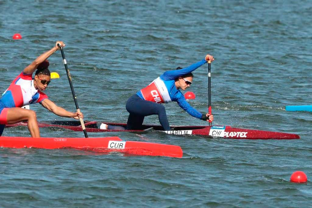 Cuba asegura tres finales A en canotaje panamericano