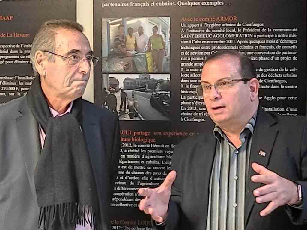 Abordan en Francia consecuencias del bloqueo contra Cuba (+ Fotos)
