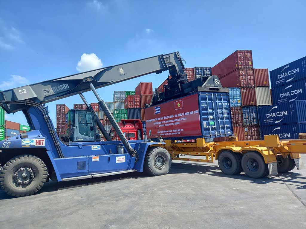 Rice donation for Cuba ready in Ho Chi Minh City (+ Photo)