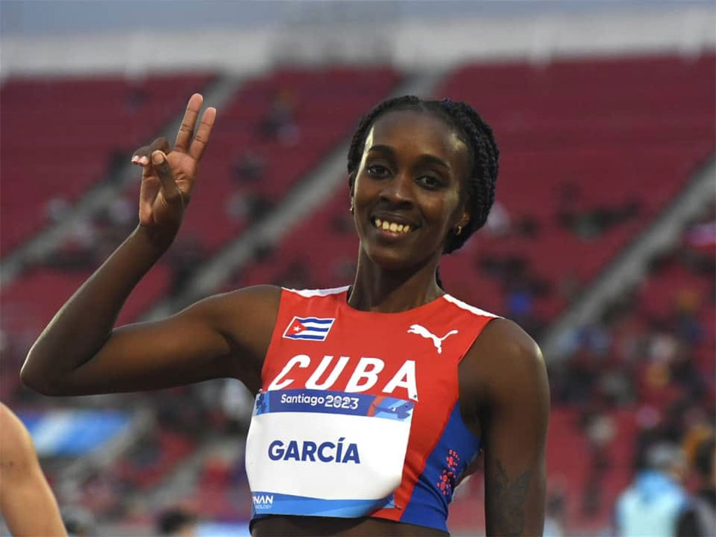Cuban Yunisleidy García won Pan American silver in 200 meters