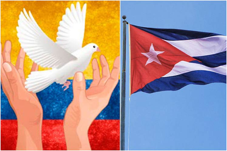 Reafirma Cuba apoyo al proceso de paz en Colombia (+ Tuit)    