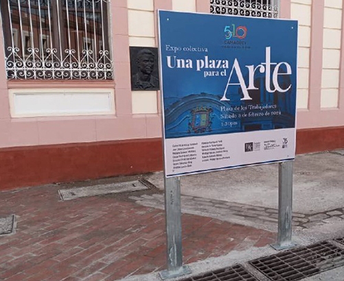 Brush strokes by Camagüey’s artists decorate public spaces