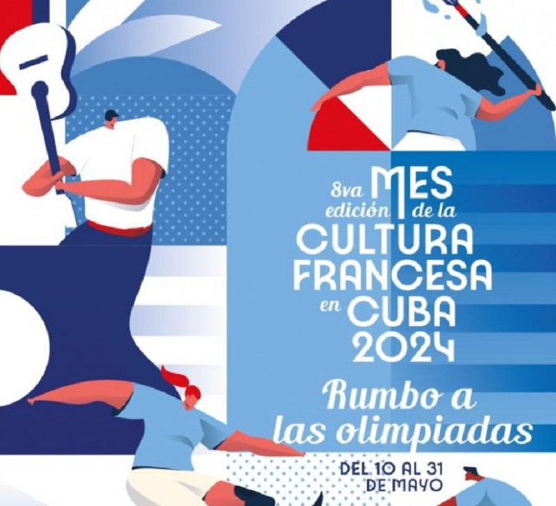 Muestra de carteles de cine en Mes de la Cultura Francesa en Cuba