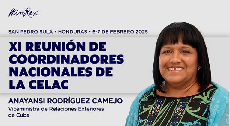  Cuba will participate in the meeting of National Coordinators of the Celac