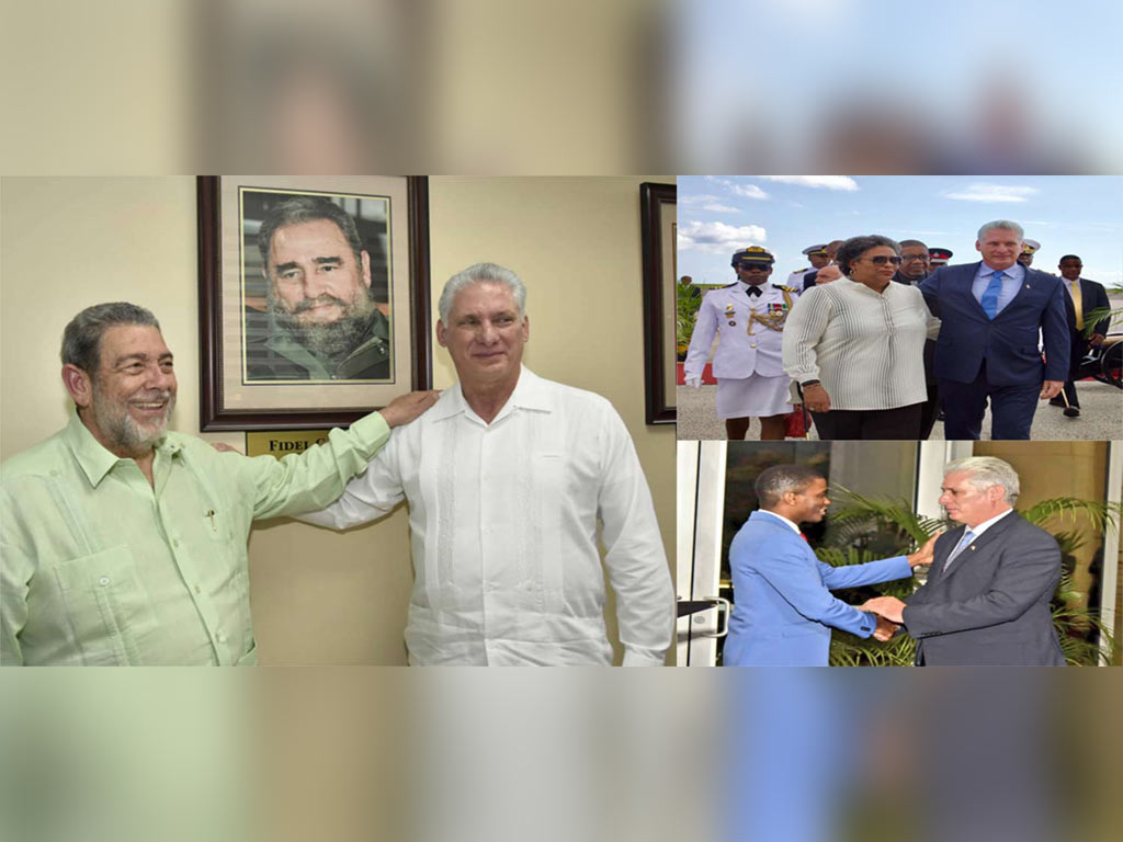 Presidente de Cuba concluyó periplo por países del Caribe