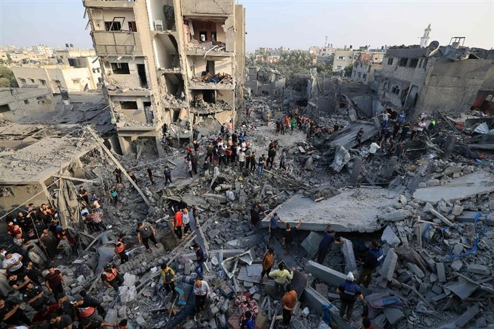Cuba repudiates Israel's bombing of refugee camp in Gaza