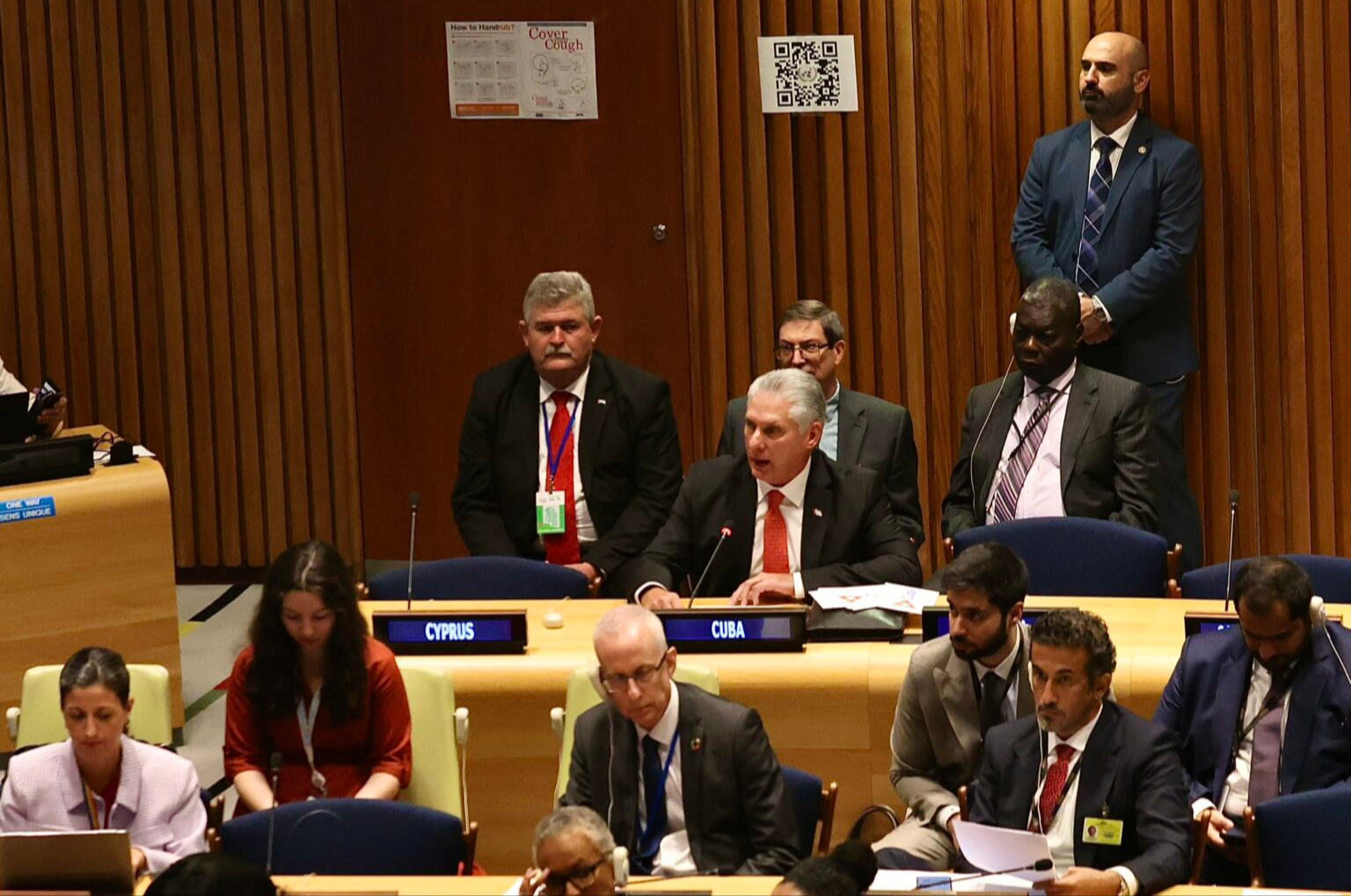 Díaz-Canel, en tant que président du G77, demande une action immédiate sur l'allègement de la dette