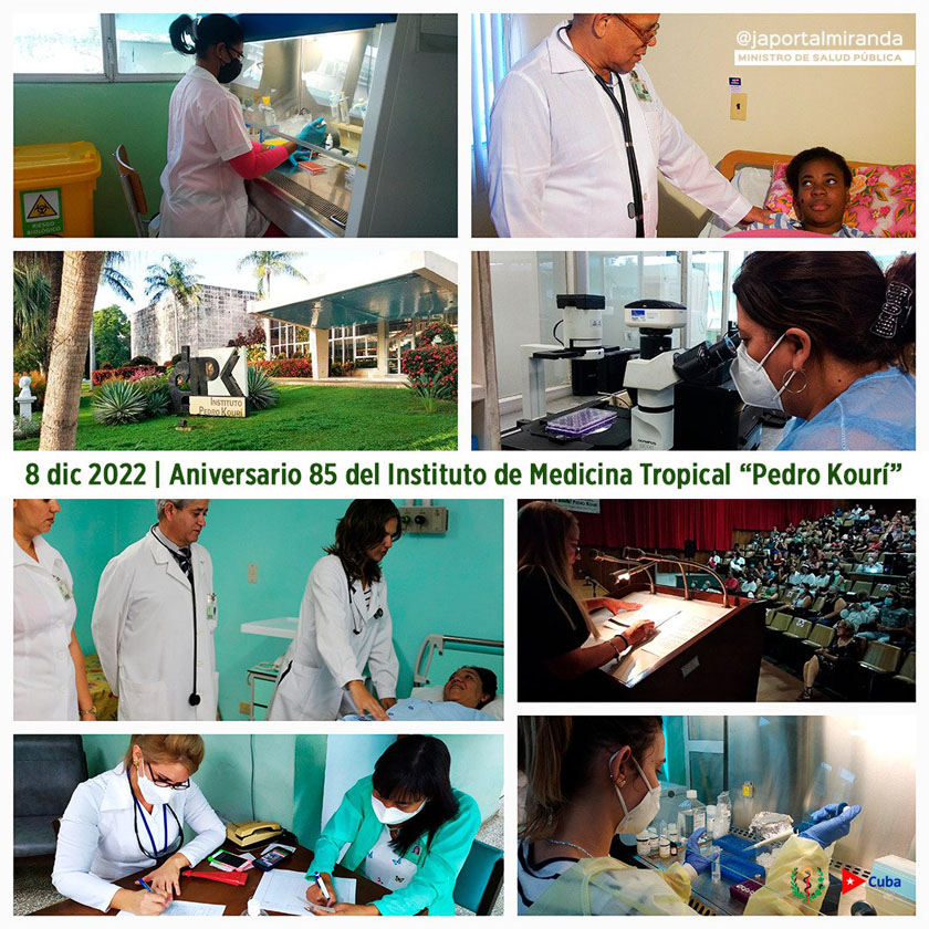 Felicita ministro de Salud Pública al IPK por su aniversario 