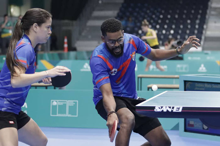 Dupla mixta de Cuba con boleto olímpico en tenis de mesa 