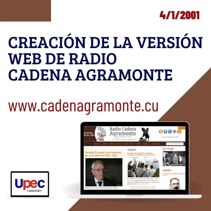 25 años de Radio Cadena Agramonte en internet