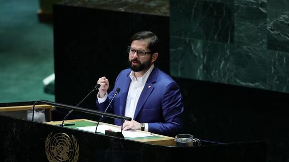M. Boric à l'ONU: 