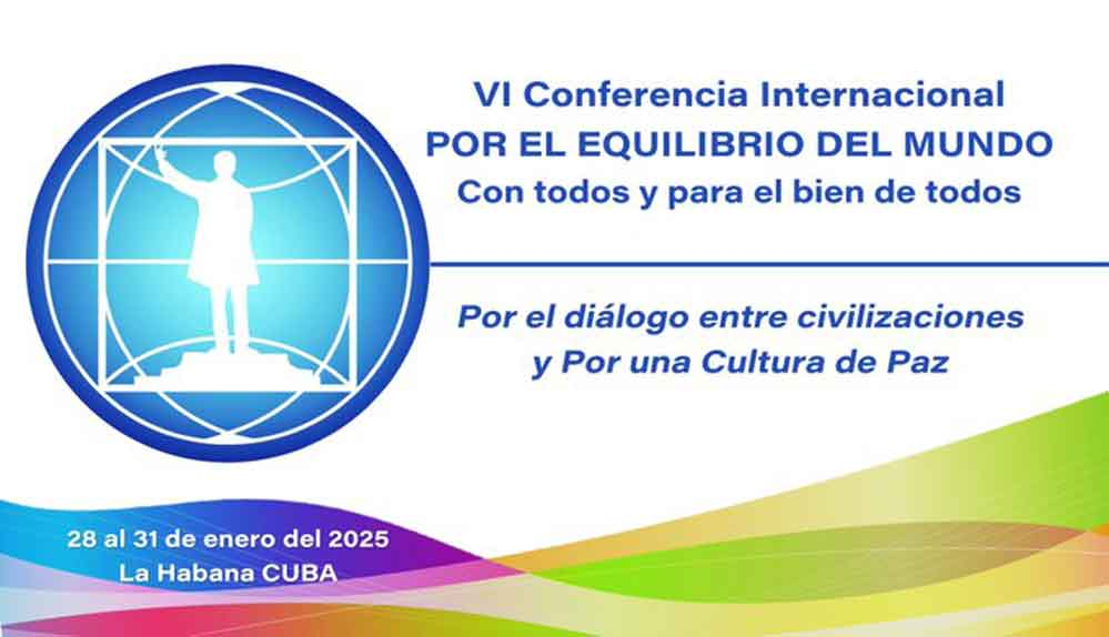 Convocan en Cuba a Foro Internacional por el equilibrio del mundo