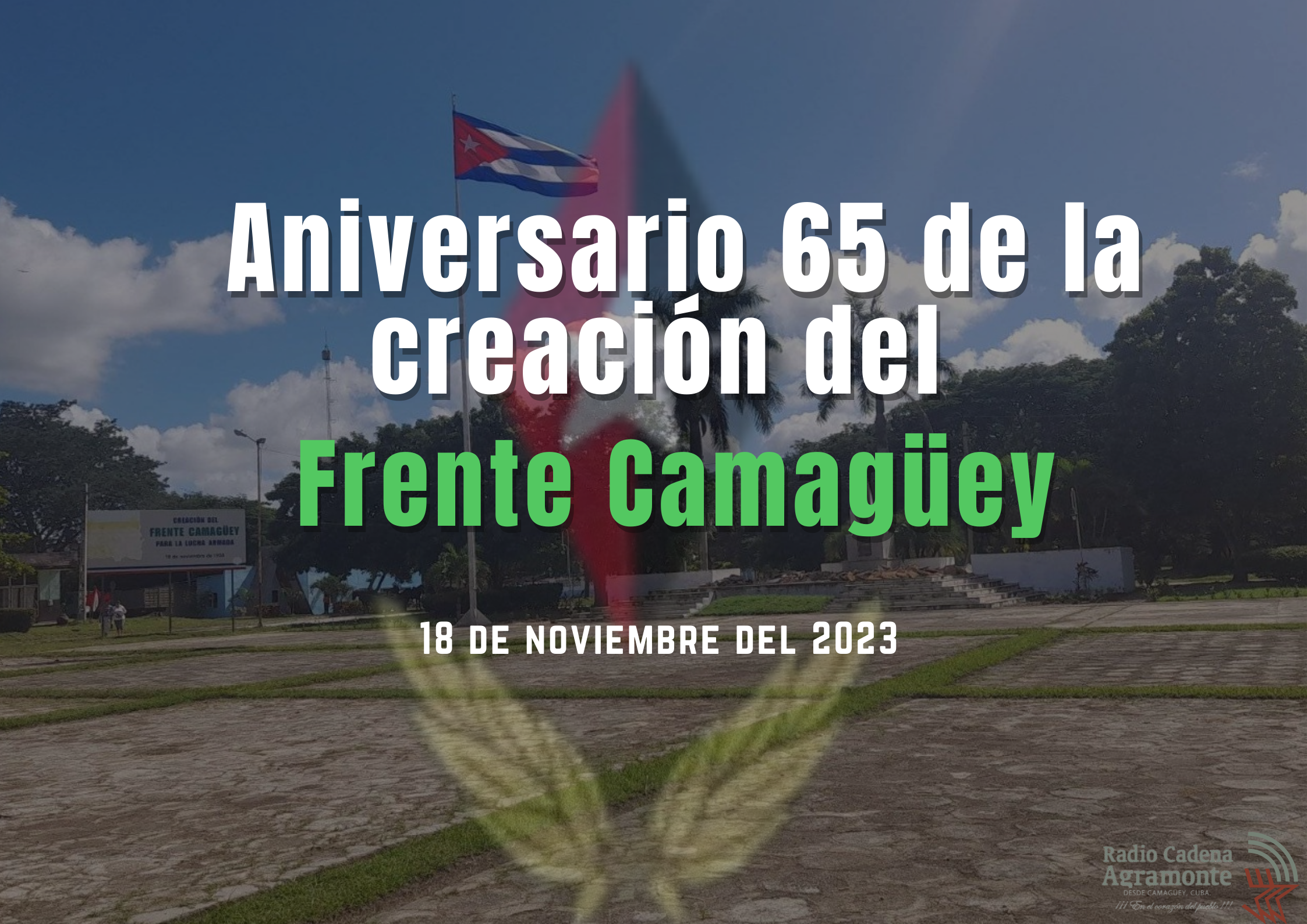 65th anniversary of the Camagüey Front in Najasa
