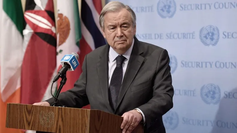 Antonio Guterres appelle à l'union des forces pour mettre fin à la crise à Gaza