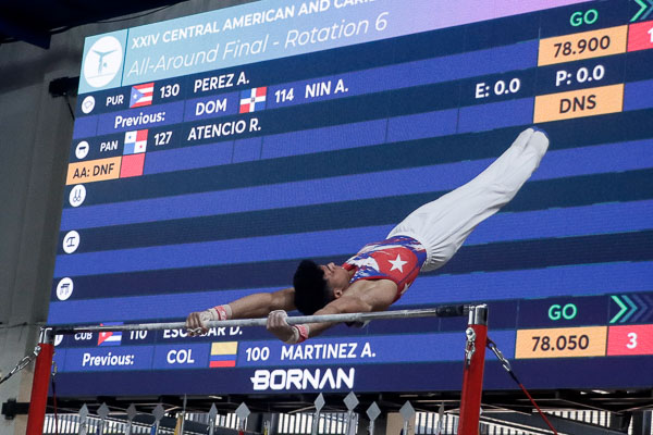 Cuban Escobar heading to debut in the Gymnastics World Cup