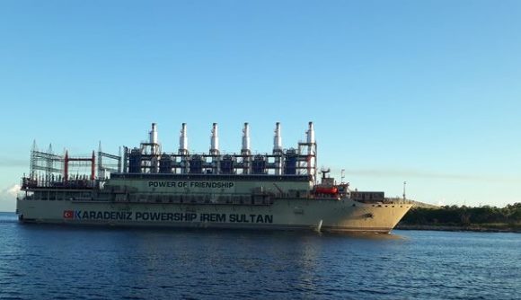 Recibe Cuba nueva central flotante para la generación eléctrica