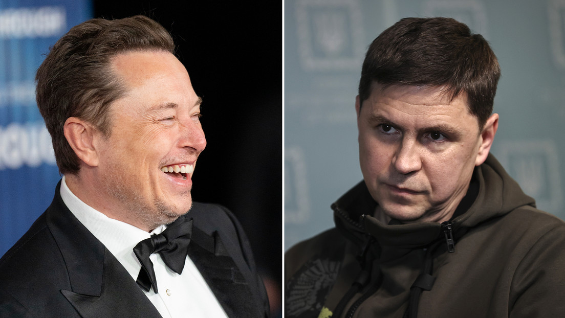 Asesor de Zelenski acusa a Elon Musk de falta de lógica