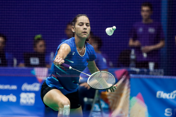 Taymara cerró en Internacional de Bádminton de El Salvador