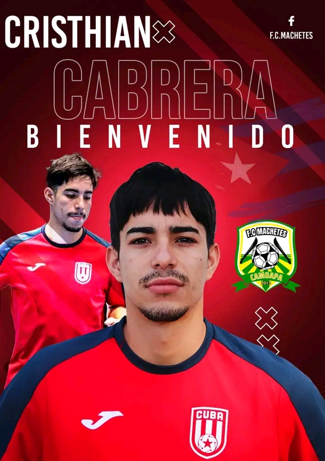 Cristhian Cabrera, primer legionario del futsal camagüeyano 