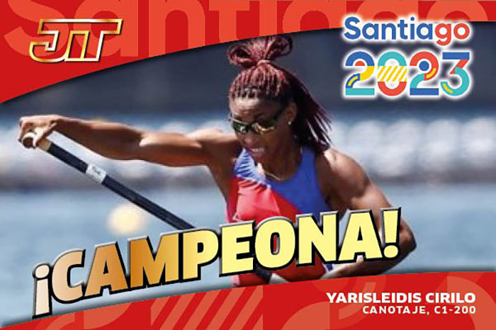 Canoísta cubana gana medalla de oro en Panamericanos