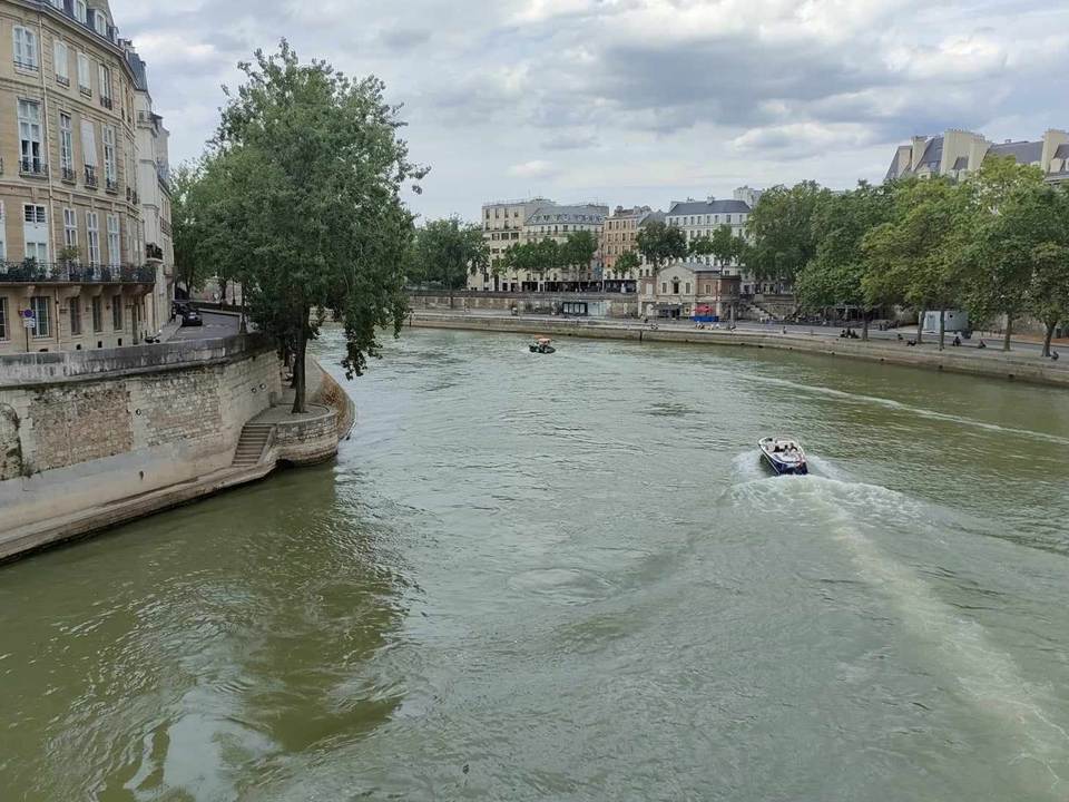  La Seine prête pour les épreuves olympiques de natation