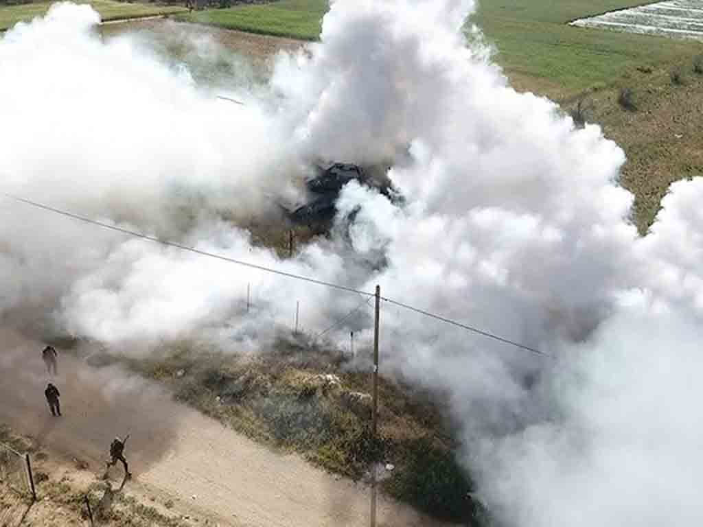 Palestinian resistance confronts Israeli ground maneuvers