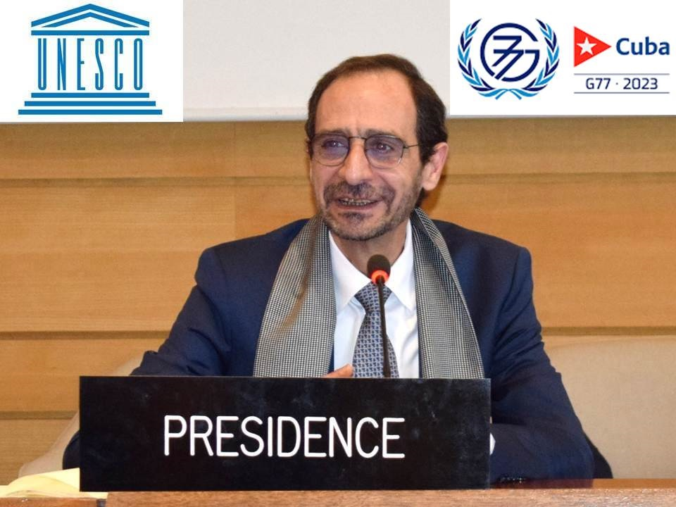 Cuba recognized at UNESCO for the G77 and China Summit