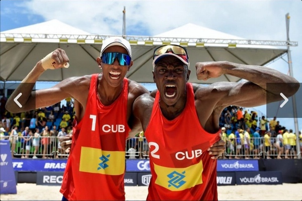 Silver for Cuban beach duo in Saquarema Challenge