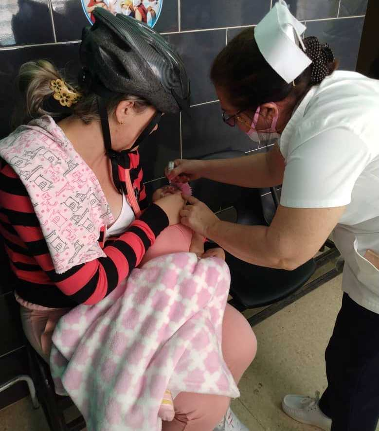 Concluye hoy en Camagüey Campaña Nacional de Vacunación Antipoliomielítica