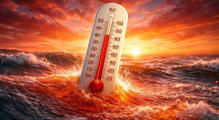 Calentamiento oceánico, el más fuerte desde 1990