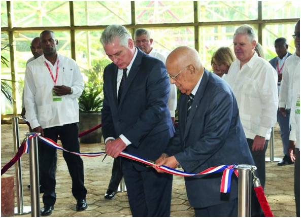 Diaz-Canel assiste à l'inauguration de la 39e Foire commerciale internationale de La Havane