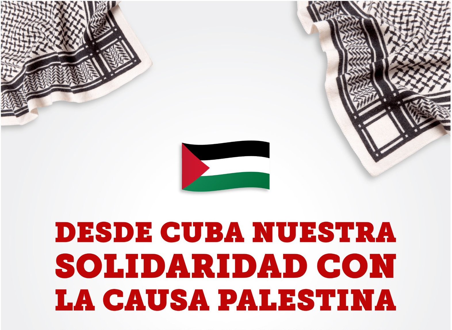 Díaz-Canel reiterates Cuba's solidarity with the Palestinian cause (+ Post)