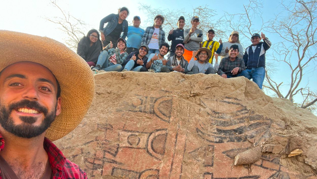 A pre-Columbian mural lost a century ago is rediscovered in Peru (+ Photos)