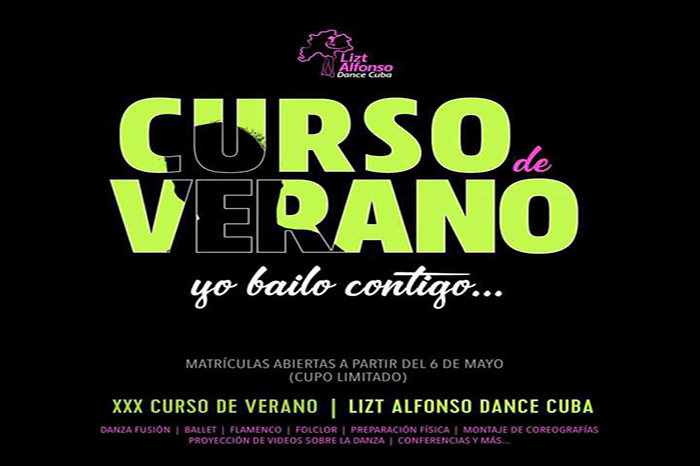 Lizt Alfonso Dance Cuba announces its Summer Courses
