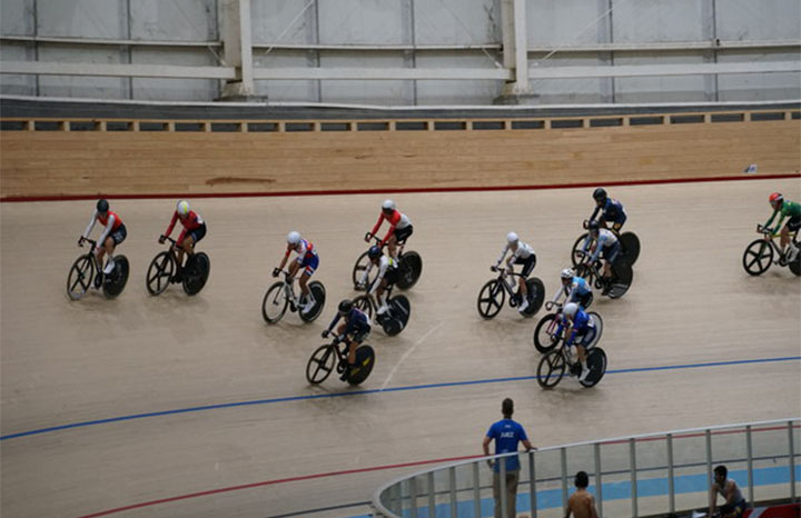 Ciclista Mejías, cosecha de tres medallas en Panamericano de Pista