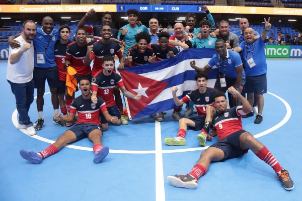 Cubanos logran clasificación para Copa Mundial de Futsal