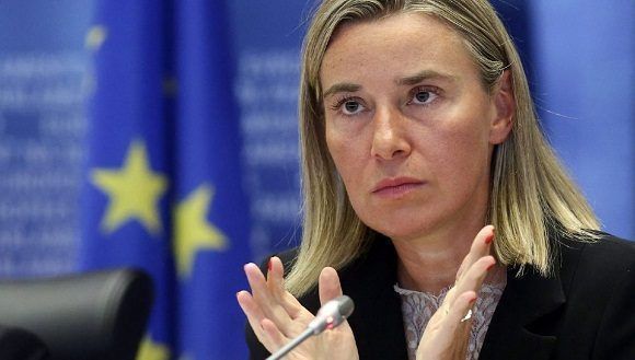 Detienen a Federica Mogherini, exvicepresidenta de la Comisión Europea