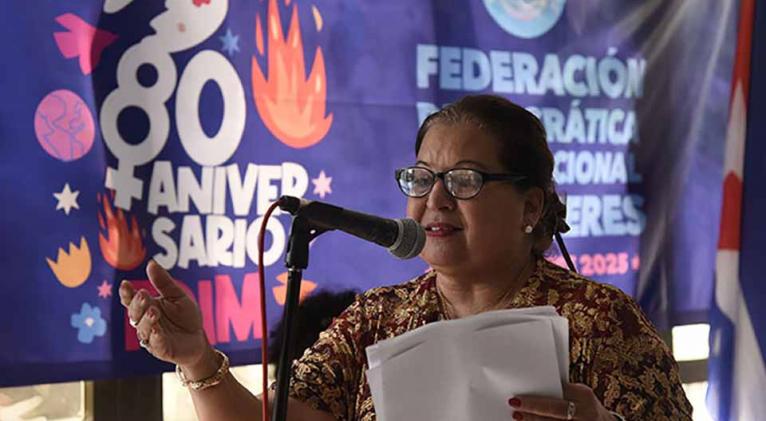 Concluye en Cuba Comité de Federación Democrática de Mujeres