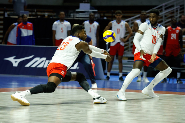 Cuban men's team defeats Mexico and advances to the volleyball semifinal