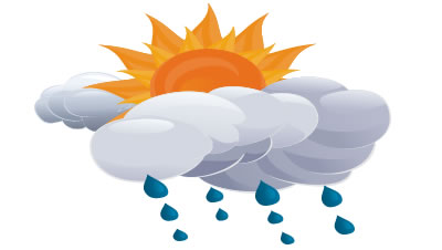 Pronostican para este sábado algunas lluvias en la región occidental de Cuba