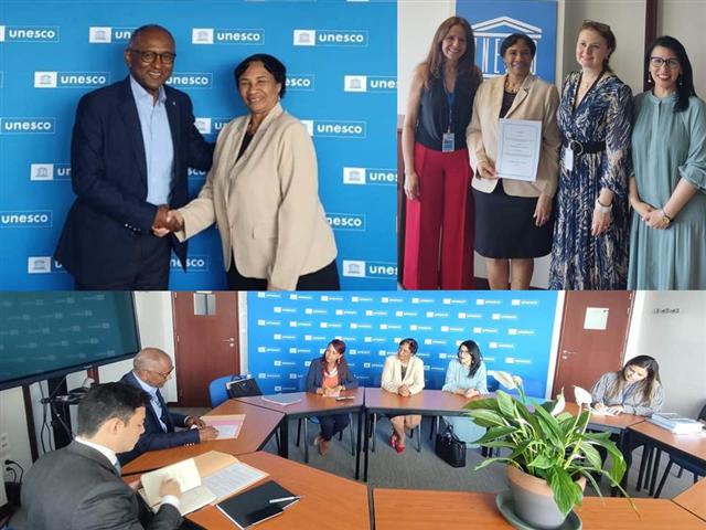 Cuba et l’Unesco renforcent leurs coopération dans l’enseignement supérieur à Paris