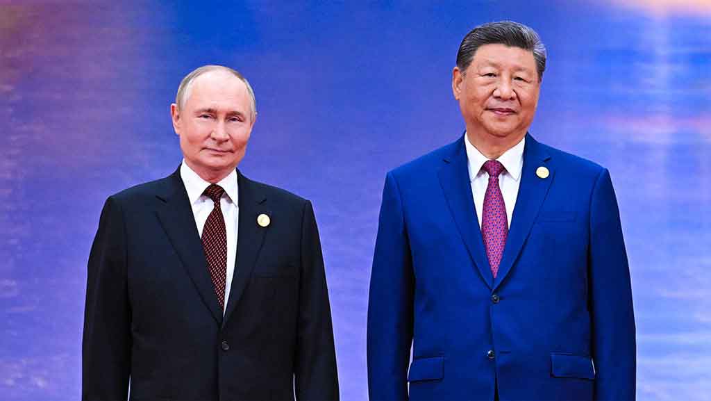Xi et Poutine ont discuté des récents contacts entre la Russie et les États-Unis