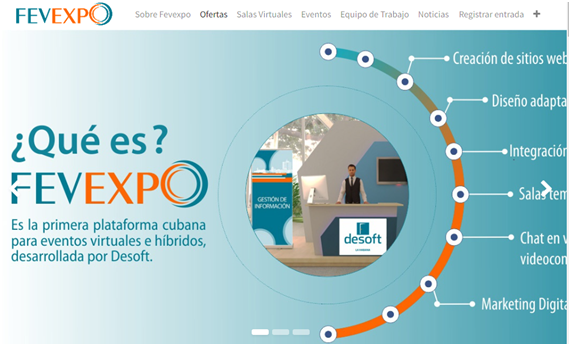 La première plate-forme cubaine pour les événements virtuels et hybrides