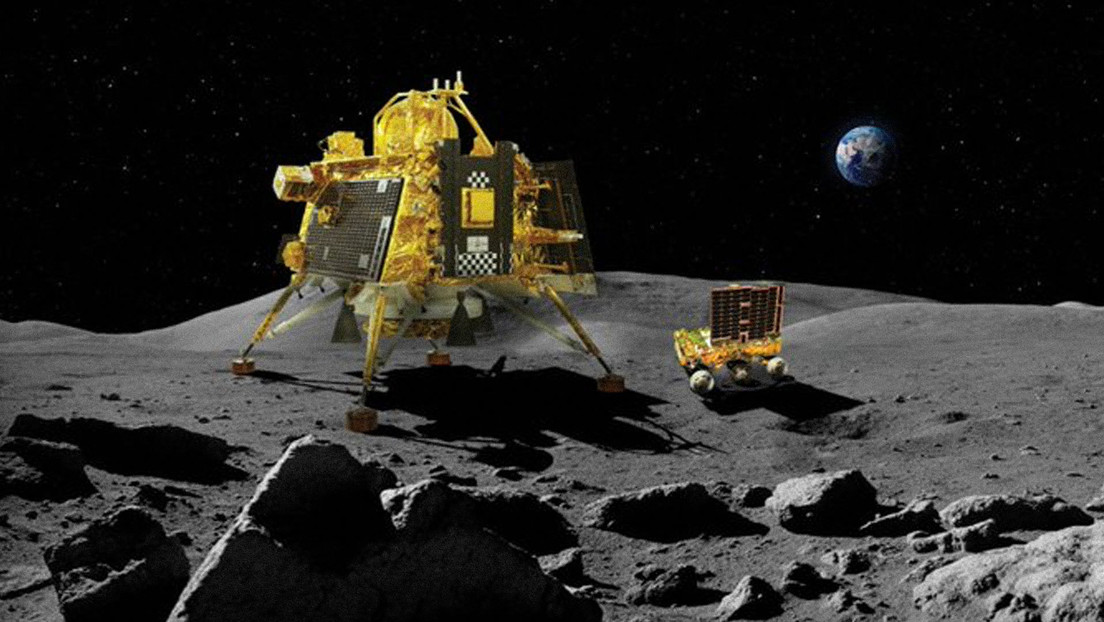 Indian mission completes first moon landing at lunar south pole