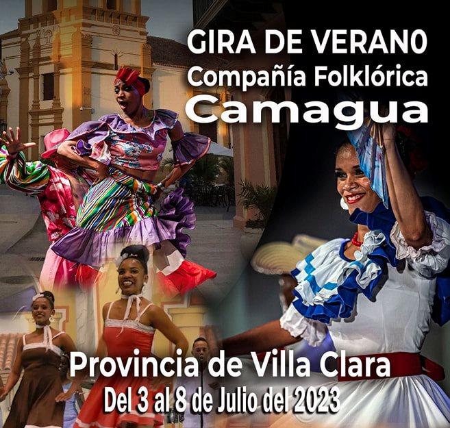 La compagnie folklorique Camagua se produit à Villa Clara