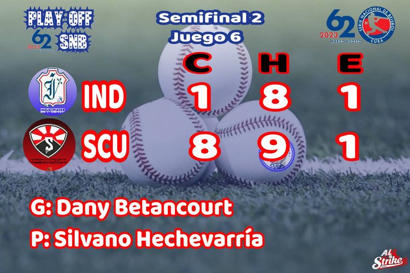 Santiago forces seventh game in Cuban baseball semifinal