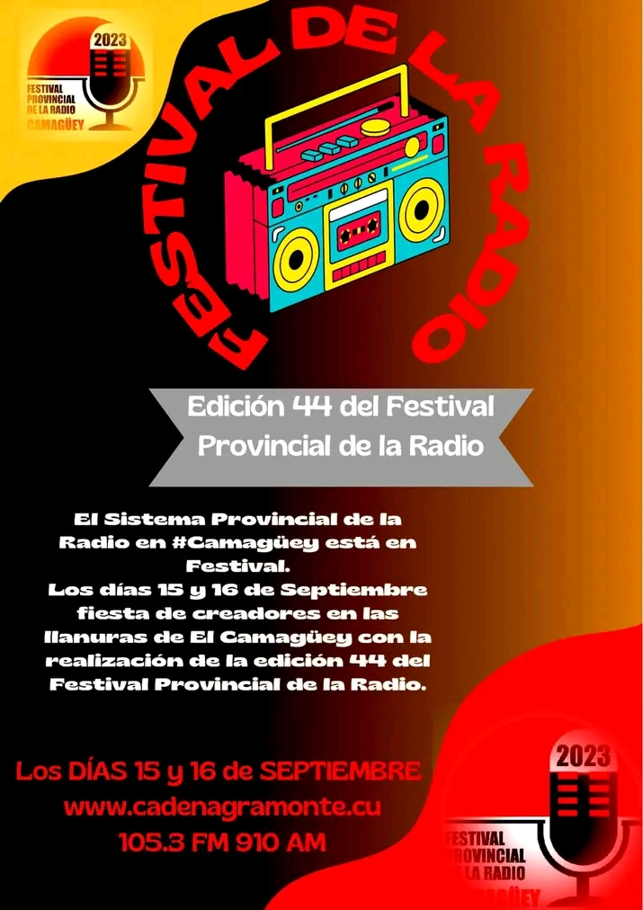 Festival provincial de la radio à Camagüey