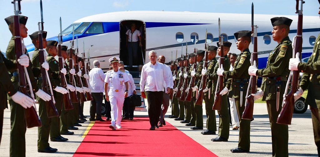 Díaz-Canel heads Cuban delegation Palenque Summit in Mexico (+Photos)