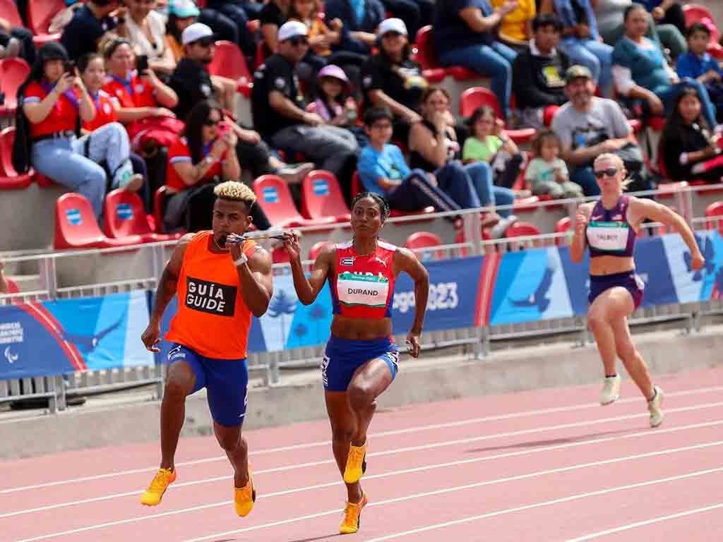 Omara Durand clasifica en 200 metros con récord Parapanamericano