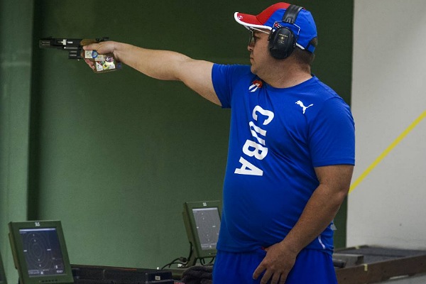 Leuris Pupo starts third in the Cairo Shooting World Cup